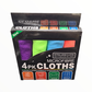 Microfibre Cloths - 4 Pack
