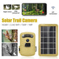 Trail Trap Camera Portable Hunting Trail Camera Solar Panel Powered Night Vision Tracking Surveillance Photo Traps