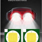 Dual Light Source Solar Powered Horn Bicycle Light 120l