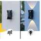 Solar LED Wall Lights LED Outdoor Waterproof Lights For Villa Courtyard Garden