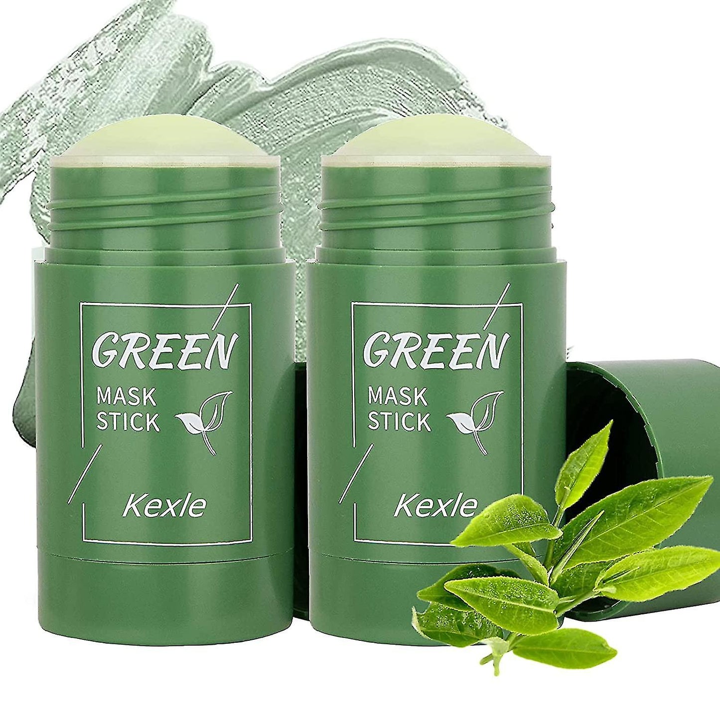 Green Tea Mask Stick Blackhead Remover Deep Cleansing Smearing Clay Moisturizes Oil Control Purifying Clay Mask Stick