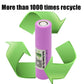 Vape Dual Pack Flat Head Battery Pack 18650-2000mah