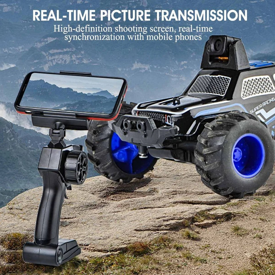 Glowing Body Remote Control Car with Wifi Camera Forward Backward Turn left Turn Right APP: wifi car