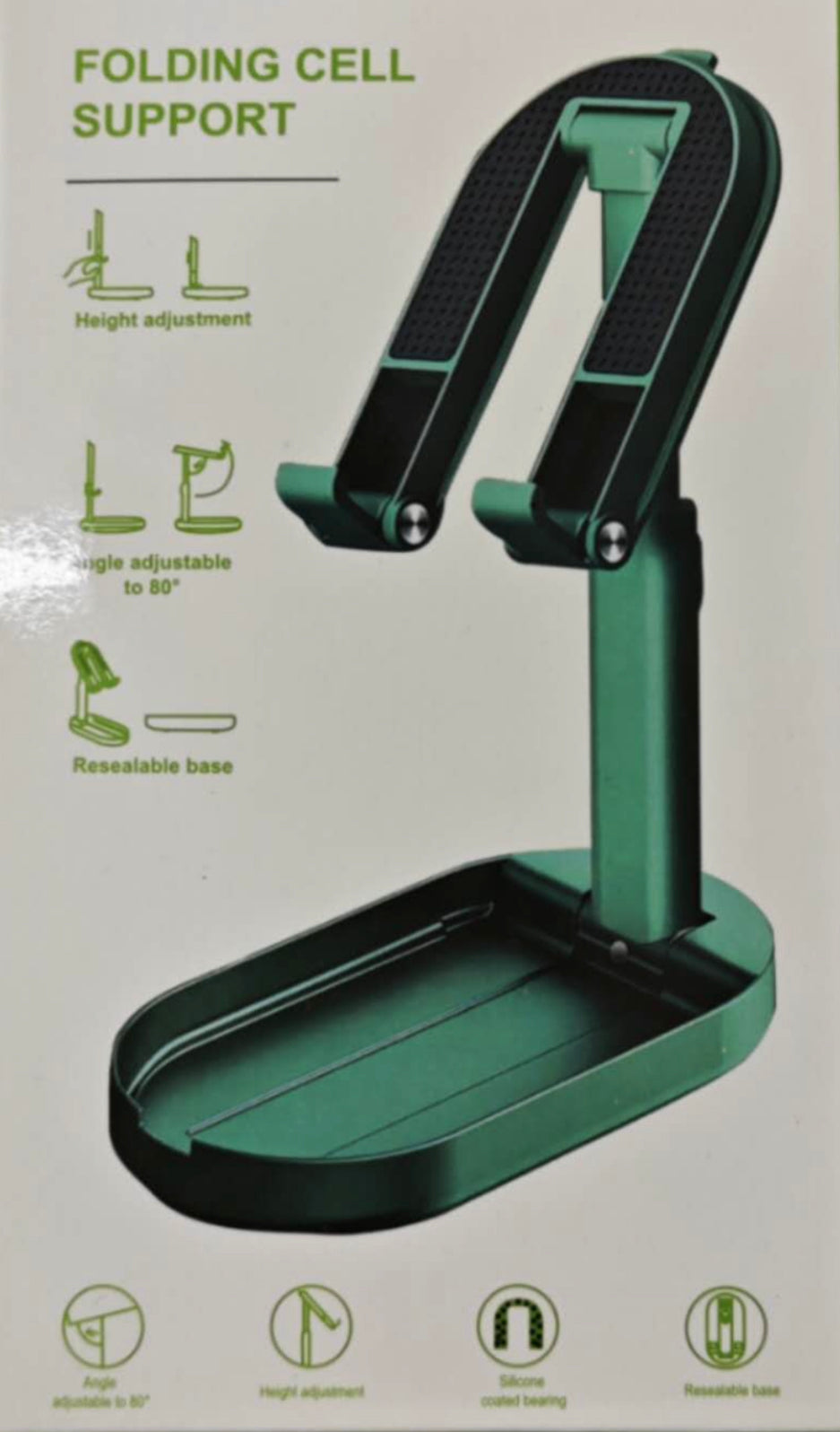 Foldable Desktop Cell Phone Holder