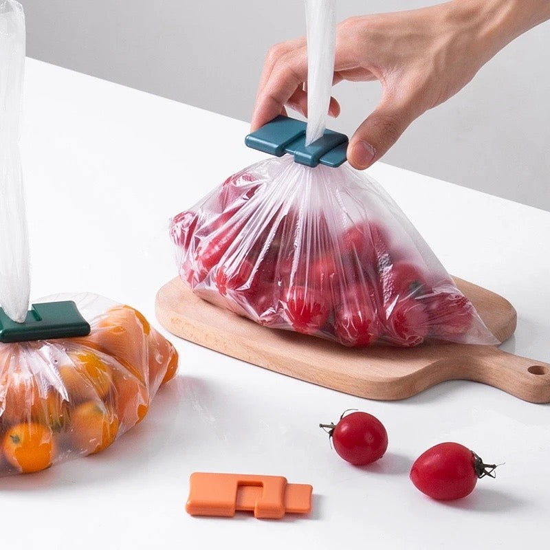 Mini Snack Bag Sealing Clip Food Preservation Bag Clip Snack Fresh Storage Seal Bag Clips Sealer Clamp Home Storage Tool