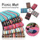 Ethnic Portable Folding Picnic Mat Outdoor Camping Beach Mat Moisture-proof Pad