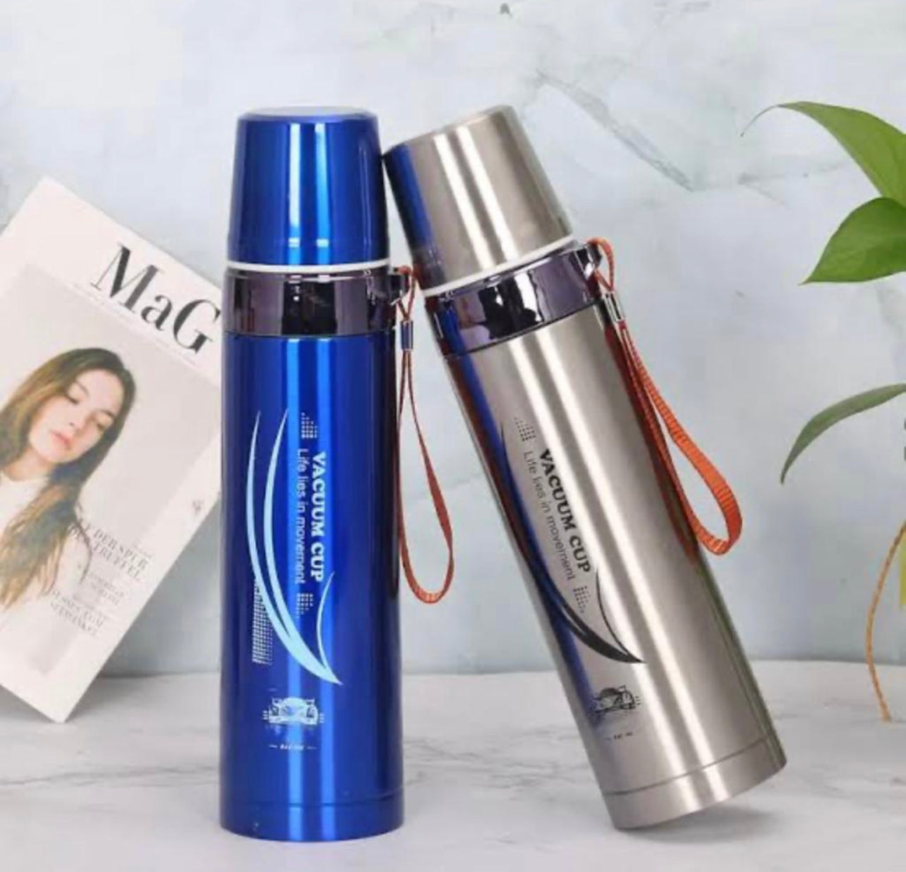 Hot & Cold Water Vacuum Thermos Maintains Long Temperature Stainless Thermos Water Thermos Stainless Vacuum Flask 800ml