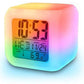 Digital Alarm Clock 7 Colours