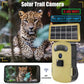 Trail Trap Camera Portable Hunting Trail Camera Solar Panel Powered Night Vision Tracking Surveillance Photo Traps