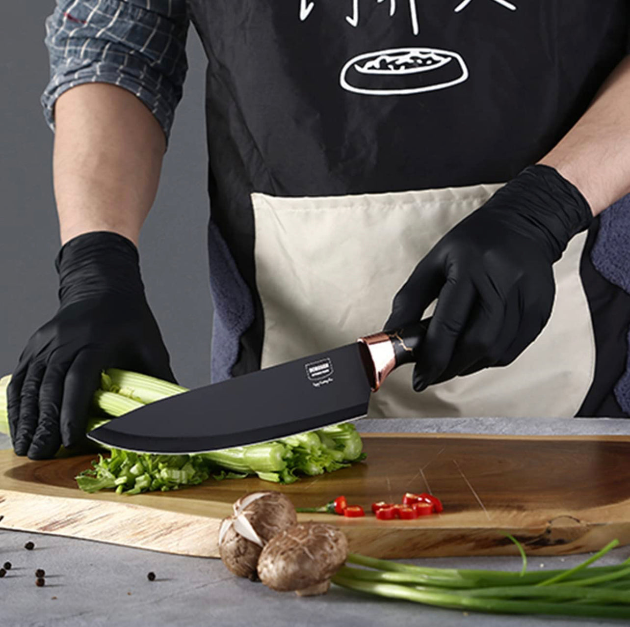 7pcs Kitchen Knife Sets with Grindstone