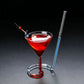 Creative Fun Spiral Cocktail Glass Revolving Martini Glass