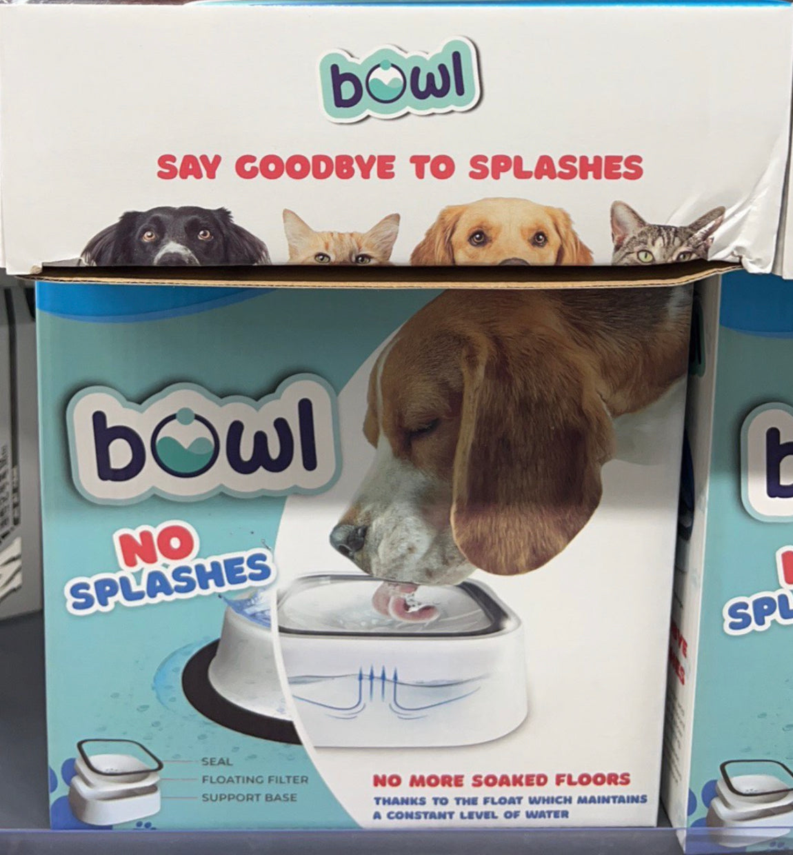 Pet bowl - MAGIC BOWL™ - for dogs and cats - White - Adult