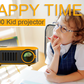 Projector, A2000, Mini Portable LED Projector