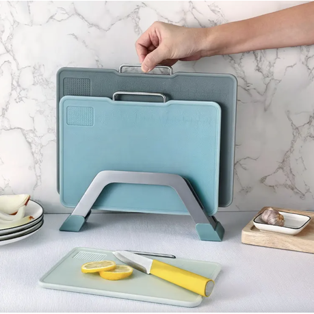 Mothers Day Promo Colour-Coded Multipurpose Chopping Board Set - 4 Piece