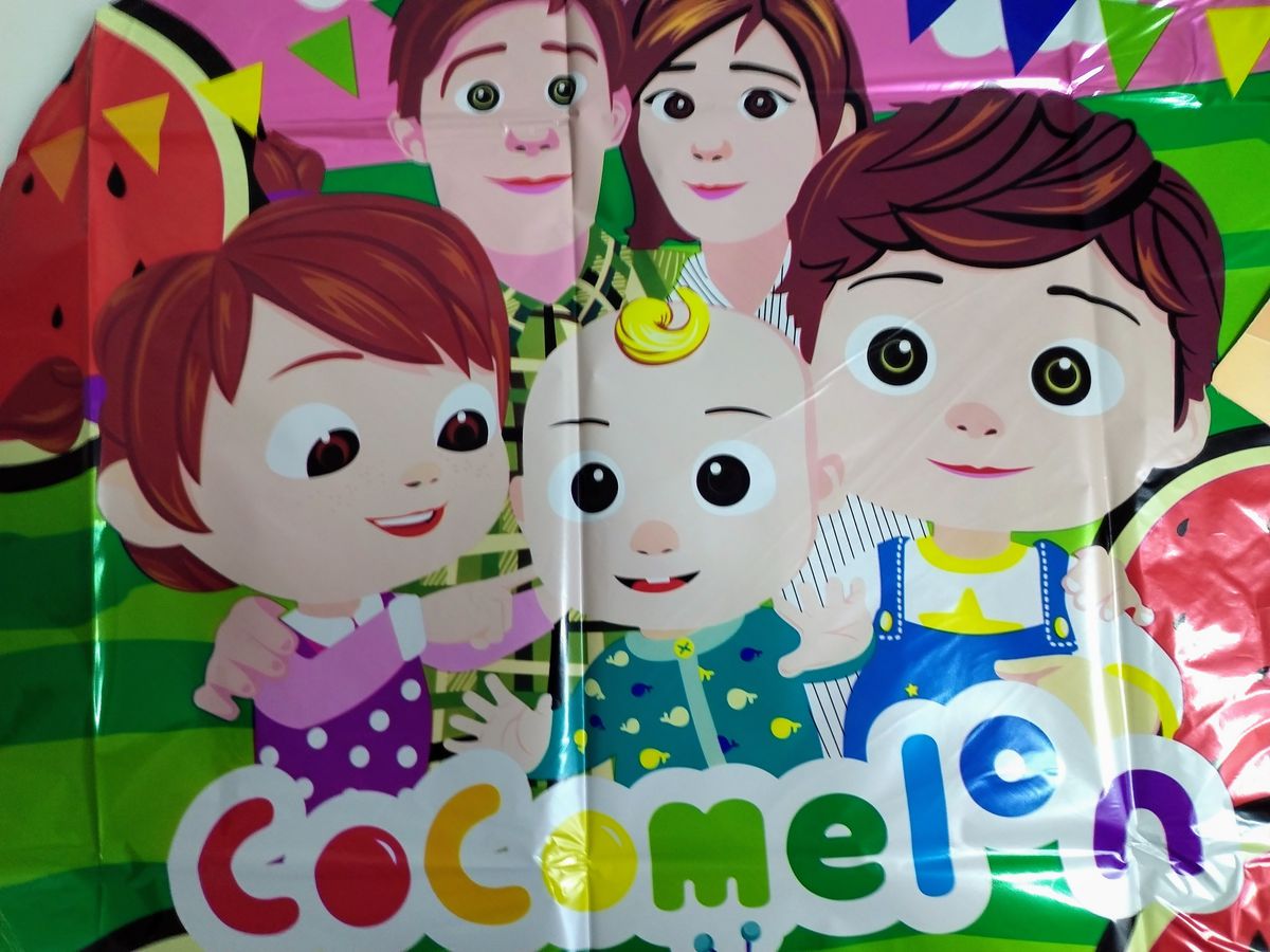 Cocomelon Balloon Party Pack Helium Type 5pc
