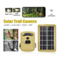 Trail Trap Camera Portable Hunting Trail Camera Solar Panel Powered Night Vision Tracking Surveillance Photo Traps