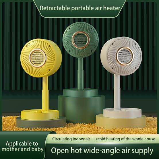 Mini Telescopic Sunflower Heater-Yellow