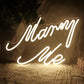 Neon Wedding Decor Party Marry Me Neon Led Signs