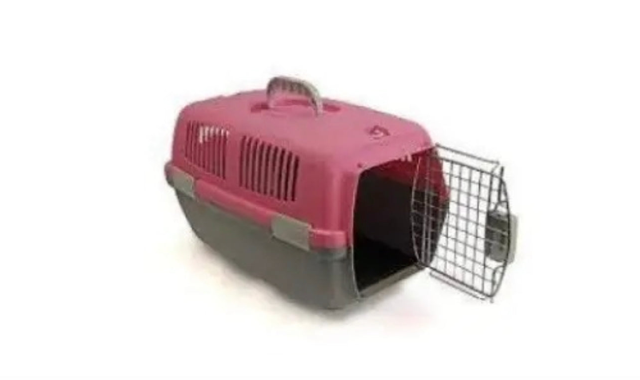 Rex - Small Pet Travel Case - Pink