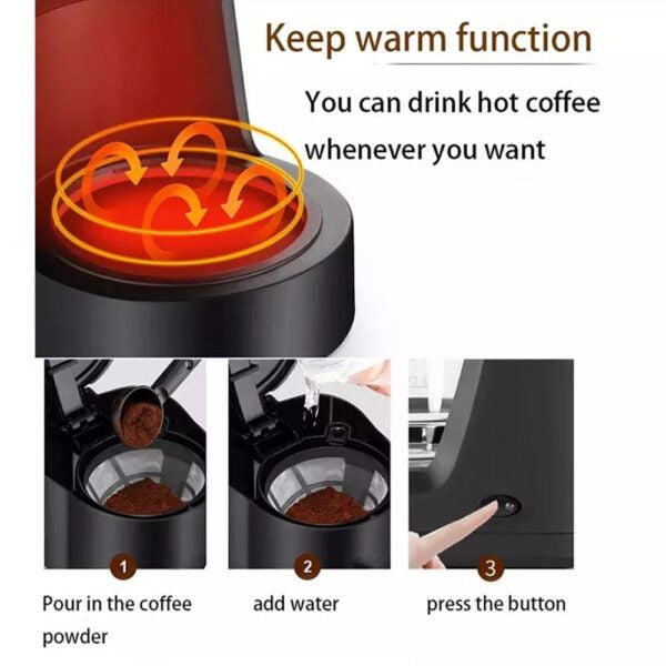 Multifunctional Drip Coffee Machine