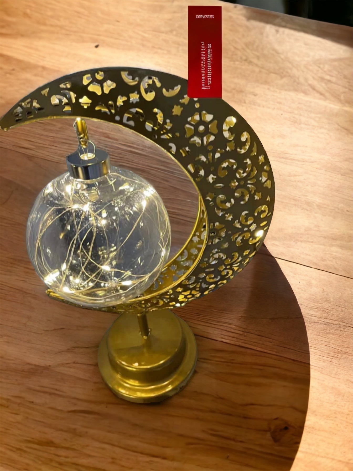 Crescent LED Desk Lamp Decoration
