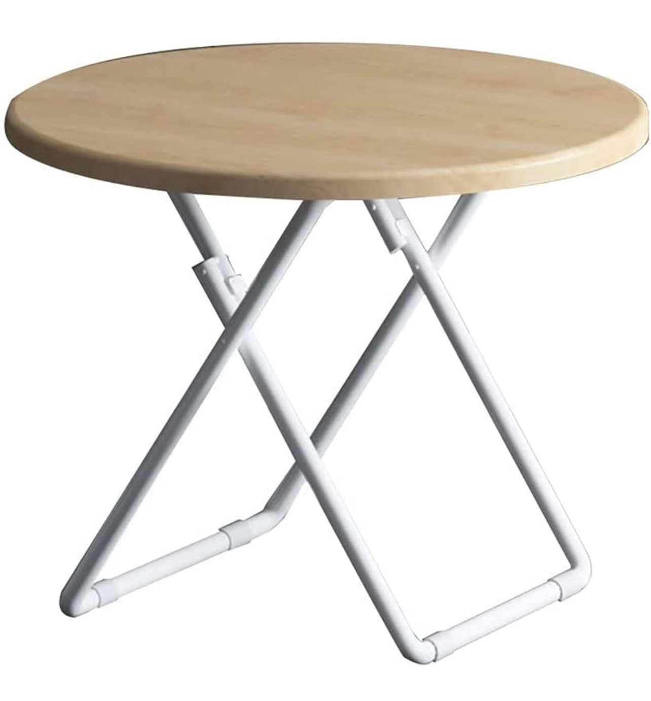 Desk Folding Table, Round Dining Table, Portable Outdoor Coffee Table/Picnic Table, a, 60Cm