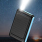 Solar Power Bank 5000mAh Magnetic Qi Wireless Charger Power Bank for iPhone 13 12 Solar Powerbank for Samsung Huawei Xiaomi Power Bank with Light