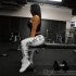 Leisure Letter Print Yoga Pants Sports Buttocks Fitness Women's Leggings