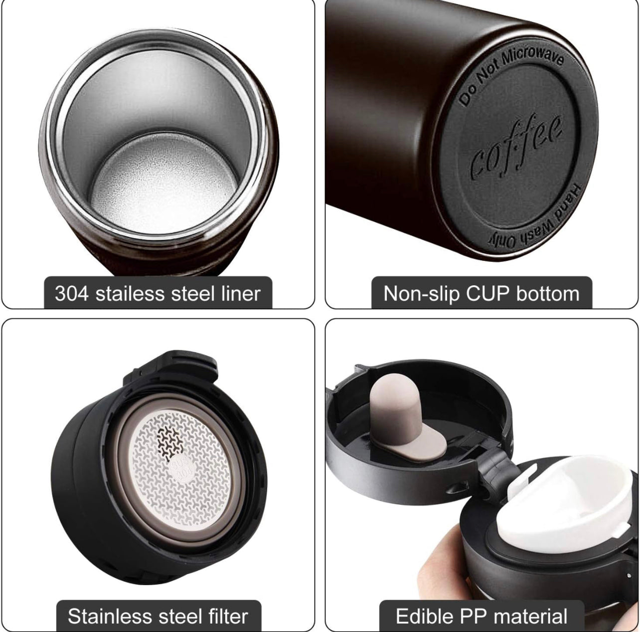Premium Insulated Travel Coffee Mug