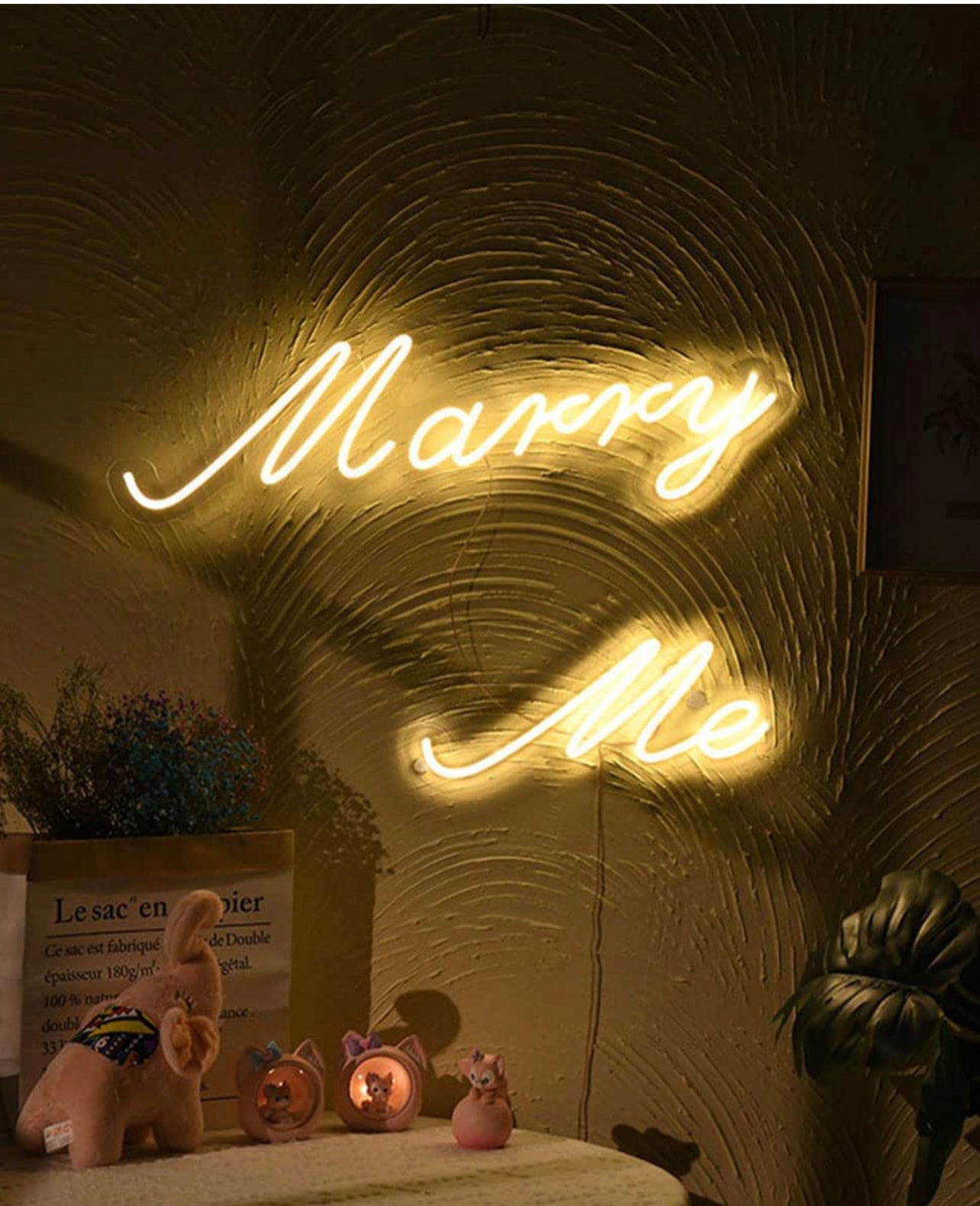 Neon Wedding Decor Party Marry Me Neon Led Signs