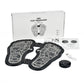 Massage Mat, Home Pulse Foot Massage Cushion, Physiotherapy Foot Massager for Muscle Relief (Rechargeable) Stimulator Pain Relief 9 Modes Feet Massage Tool