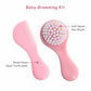 Baby hair brush and comb set