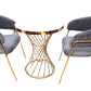 Modern and Stylish Velvet Dining Set