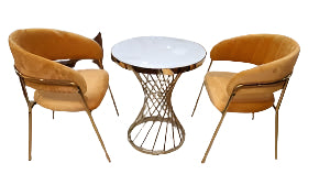 Modern and Stylish Velvet Dining Set