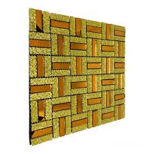Glass and Stone Mix Mosaic 300 X 300MM Sheet for Wall and Floor