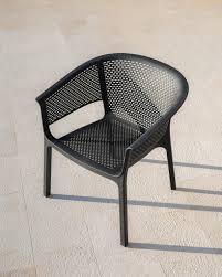 MFurn Ergonomic Perforated PP Armchair-Various Colours