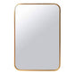 Metal Frame Rectangle Mirror 80 X120 CM
