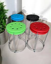 MFurn PopStack Stool - Modern Colorful Stackable Seating