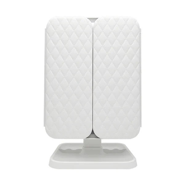 Wolulu Rechargeable 76 LED Makeup Mirror With Three lighting Modes
