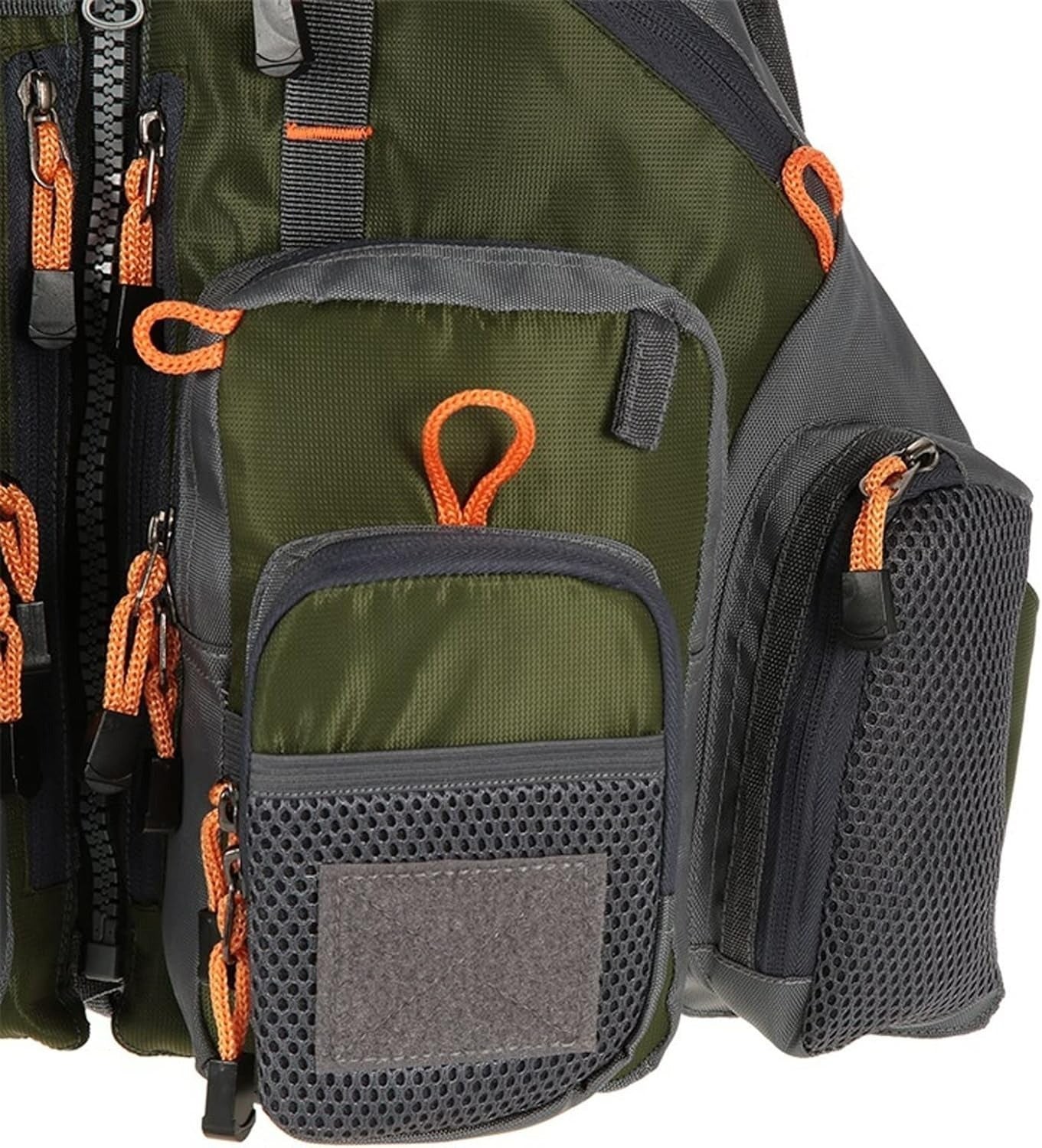 Adjustable Multi-Functional Fishing Life Vest – Safety & Storage on the Water