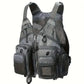 Adjustable Multi-Functional Fishing Life Vest – Safety & Storage on the Water