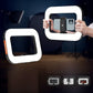 MTech Handheld LED Ring Light Video Rig with Adjustable Tripod for Phones & Cameras