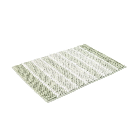 Non-Slip Chenille Bobble Bath Mat 75x45cm Soft & Absorbent