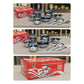 DOLPHIN 15-Piece Stainless Steel Cookware Set – Durable Pots & Pans