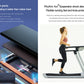 YPOO M1PRO Folding Treadmill with Auto TFT Screen