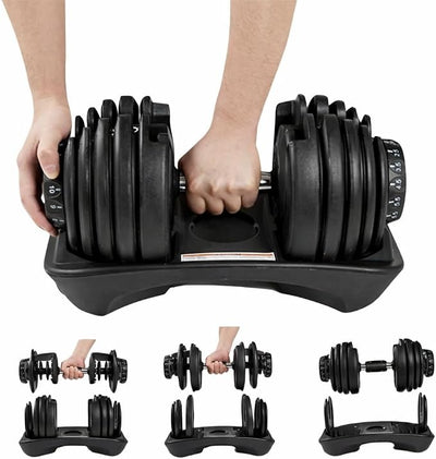 MSportz 24kg Adjustable Dumbbell Set (2 Piece)