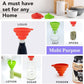 MHome Silicone Collapsible Funnel – Food Grade Foldable Kitchen Funnel