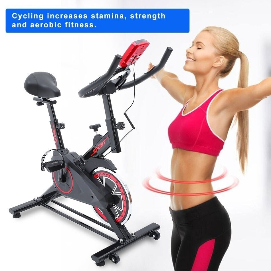 MSportz Indoor Cycling Bike with LED Display