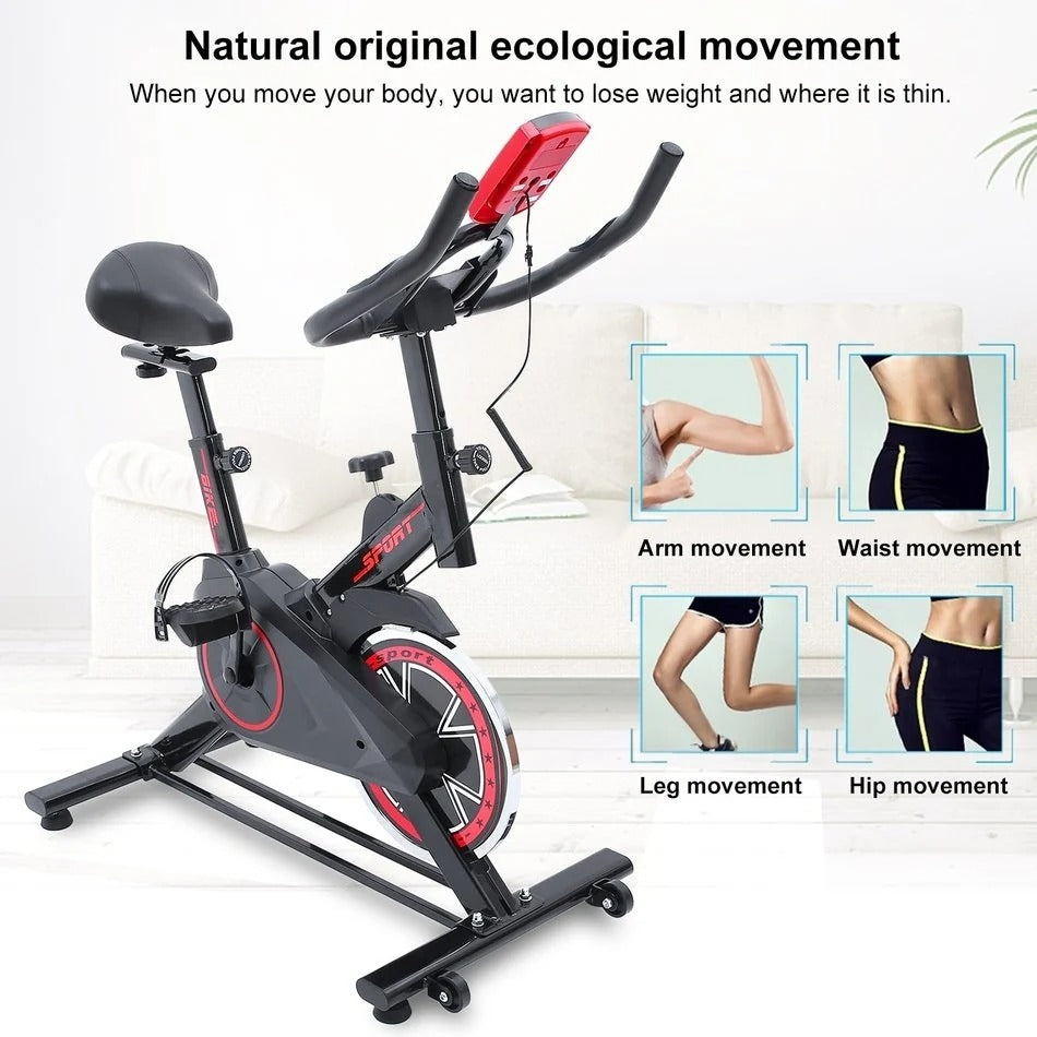 MSportz Indoor Cycling Bike with LED Display