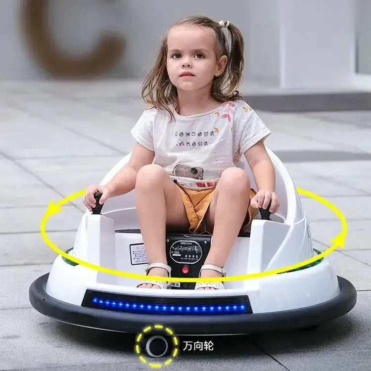 Kids 360° Electric Bumper Car with Remote Control | 6V Battery | Indoor Ride-On